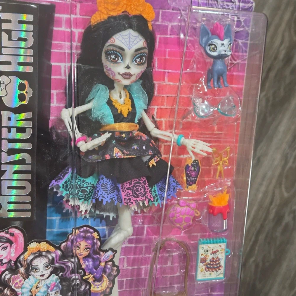 Mattel Monster High Skelita Calaveras Doll G3 10in Multicolor  Gothcore IN HAND